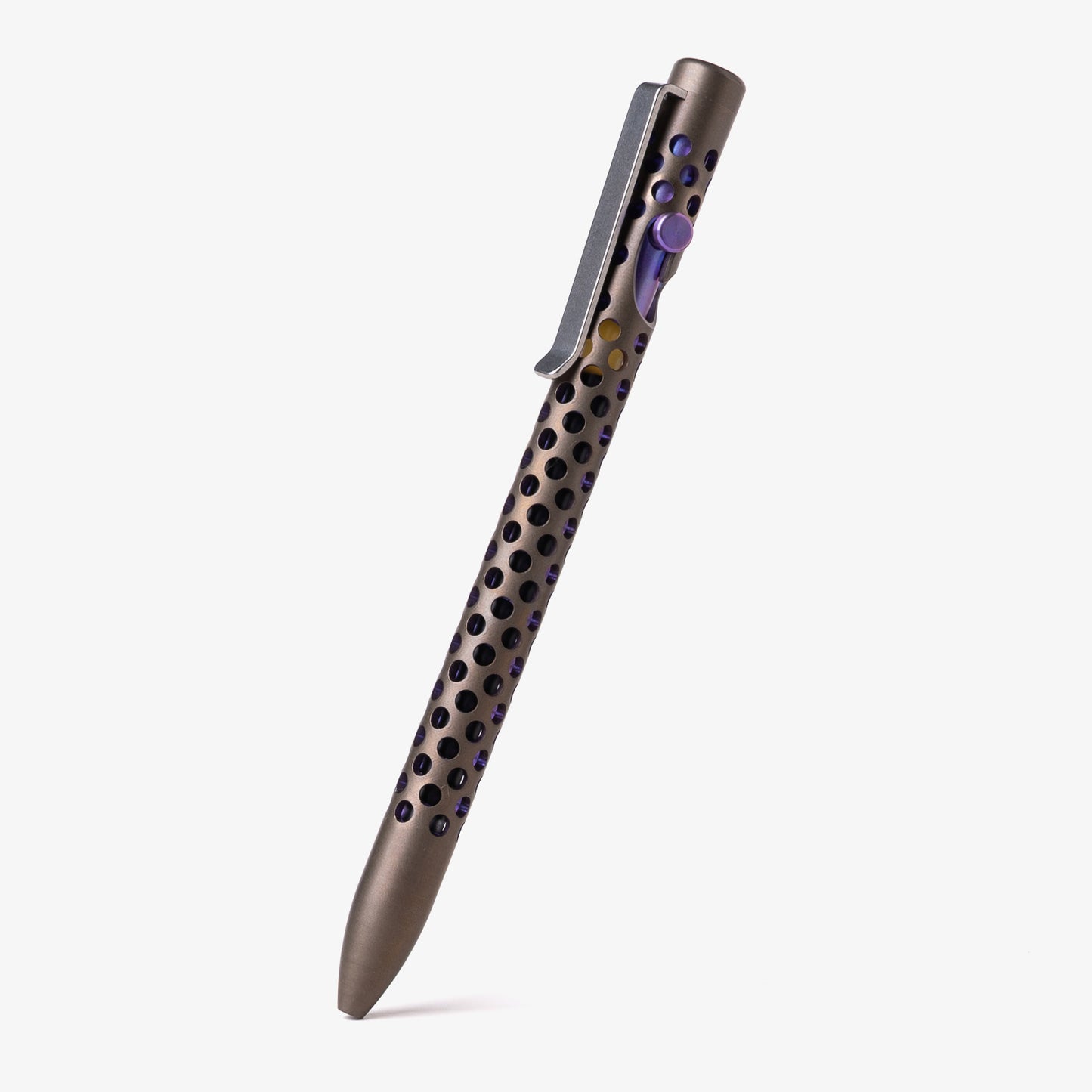 Skeletonized Titanium Bolt Action Pen