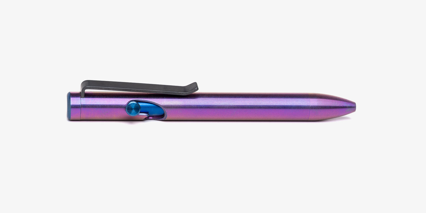 Lefty Dual Tone Ano Bolt Action Pen