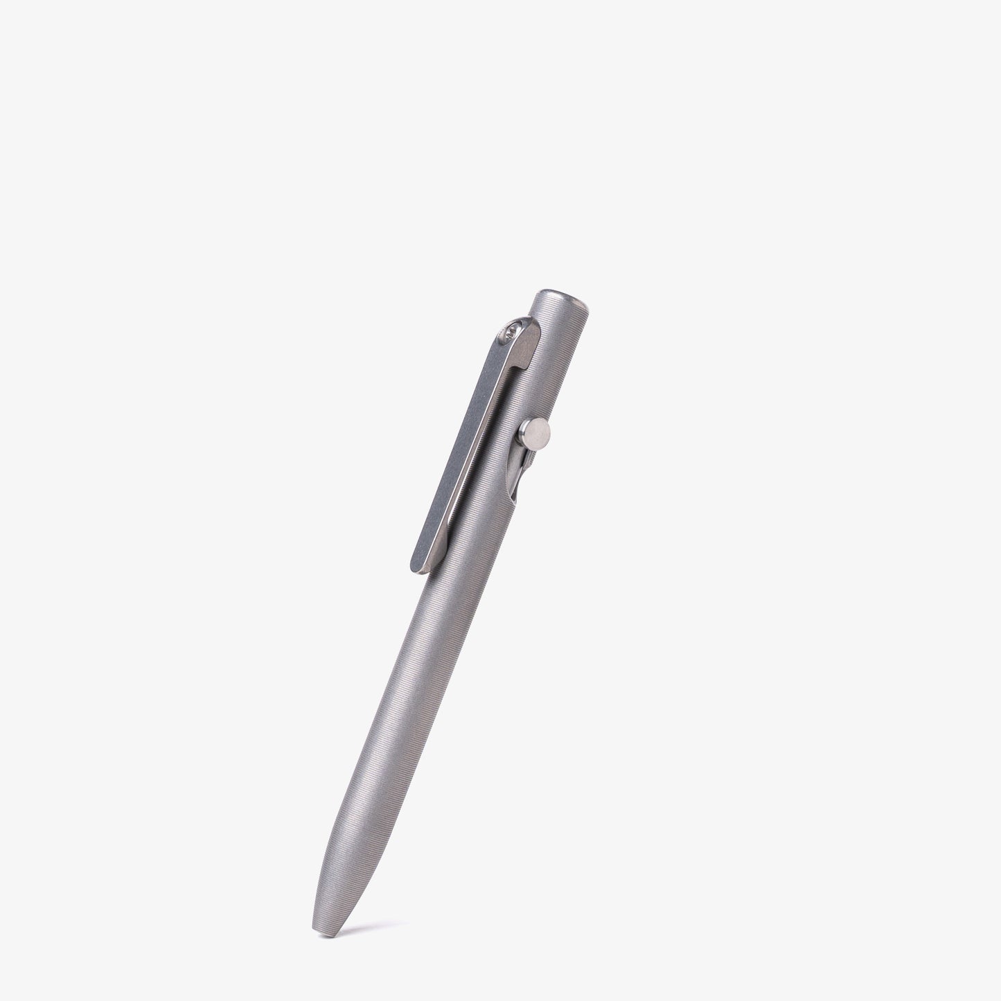Stonewashed Titanium Slim Bolt Action Pen