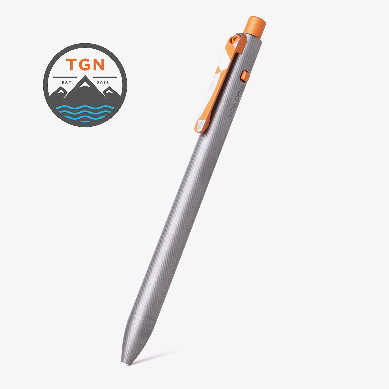 The Grey NATO Side Click Pen – Tactile Turn