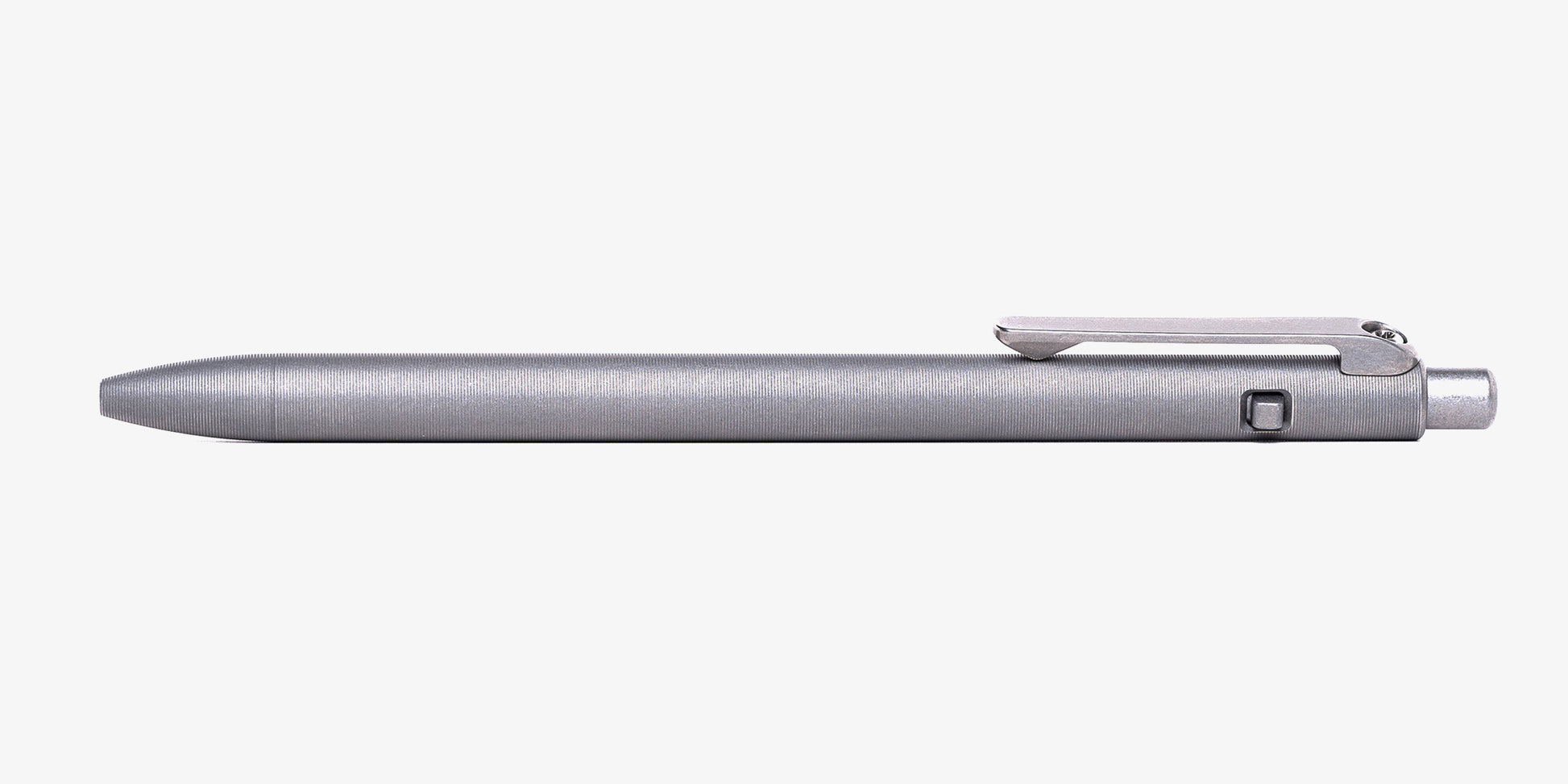 Stonewashed Titanium Slim Side Click Pen