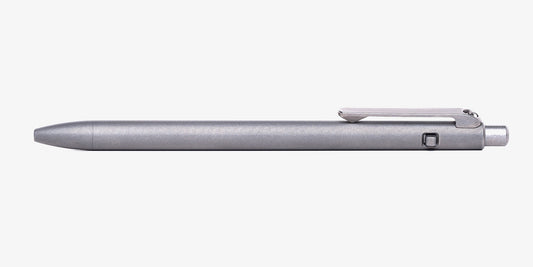 Stonewashed Titanium Slim Side Click Pen