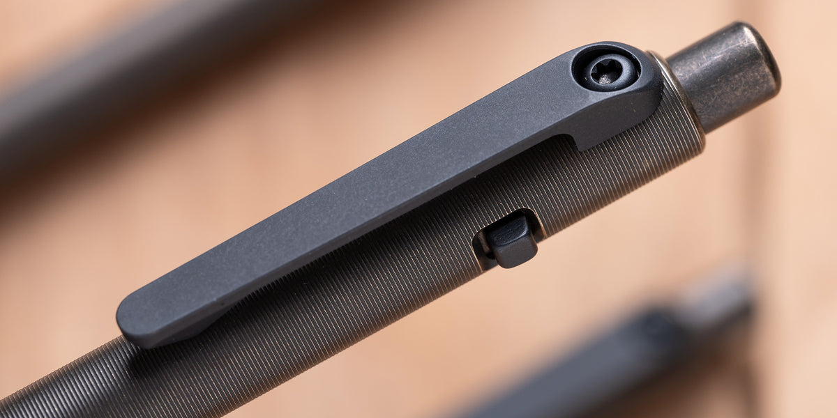 Inventery Bolt Inventery Mechanical Pen Forced Patina Slim Side