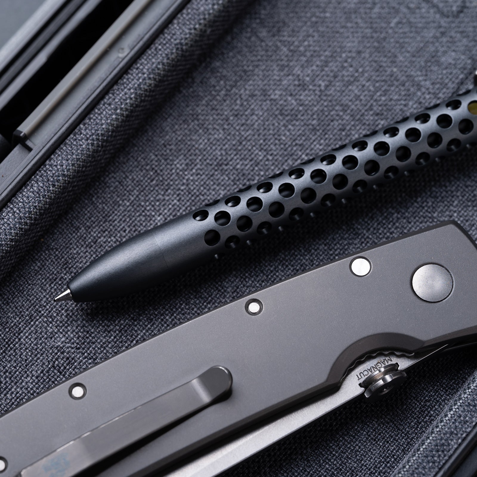 Skeletonized Aluminum Bolt Action Pen