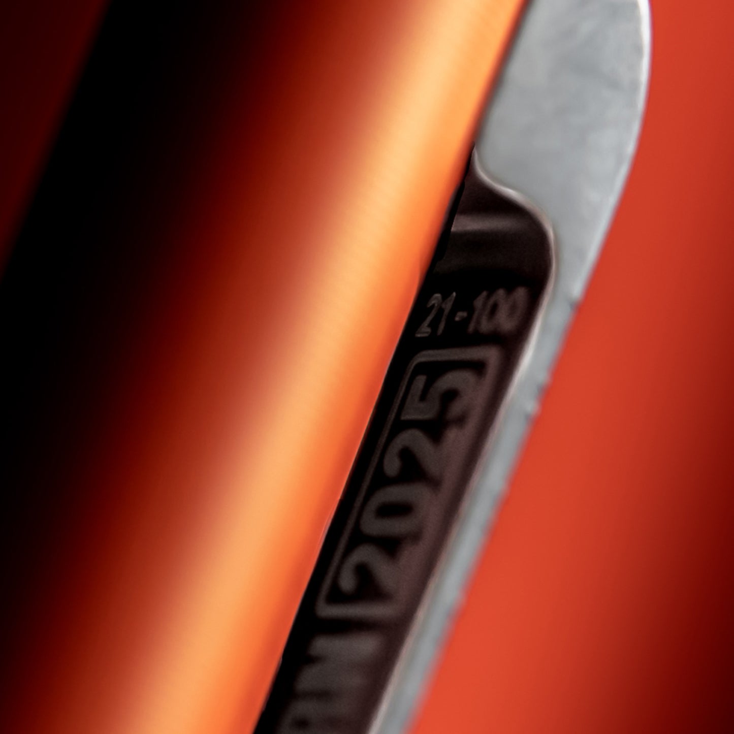 Carryology Blaze Orange Limited Essentials Slim Bolt Action Pen