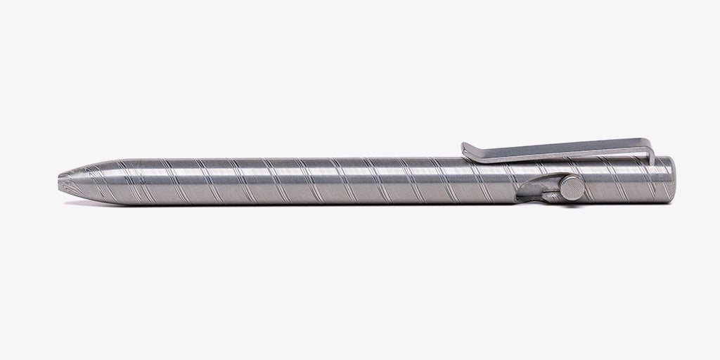 Full Damasteel Bolt Action Pen