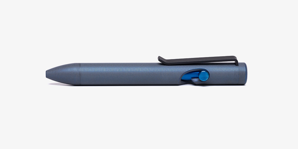 Thick Titanium X-Tone Bolt Action Pen