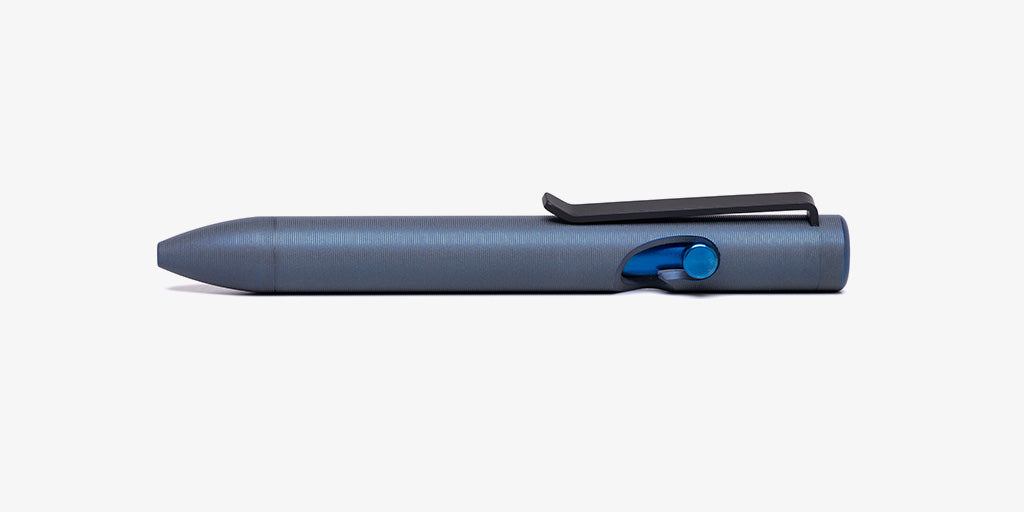 Thick Titanium X-Tone Bolt Action Pen – Tactile Turn
