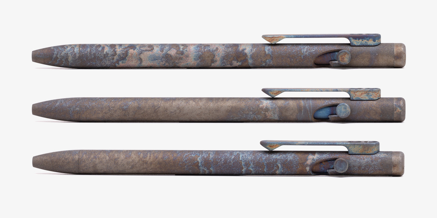 Dark Matter Slim Bolt Action Pens