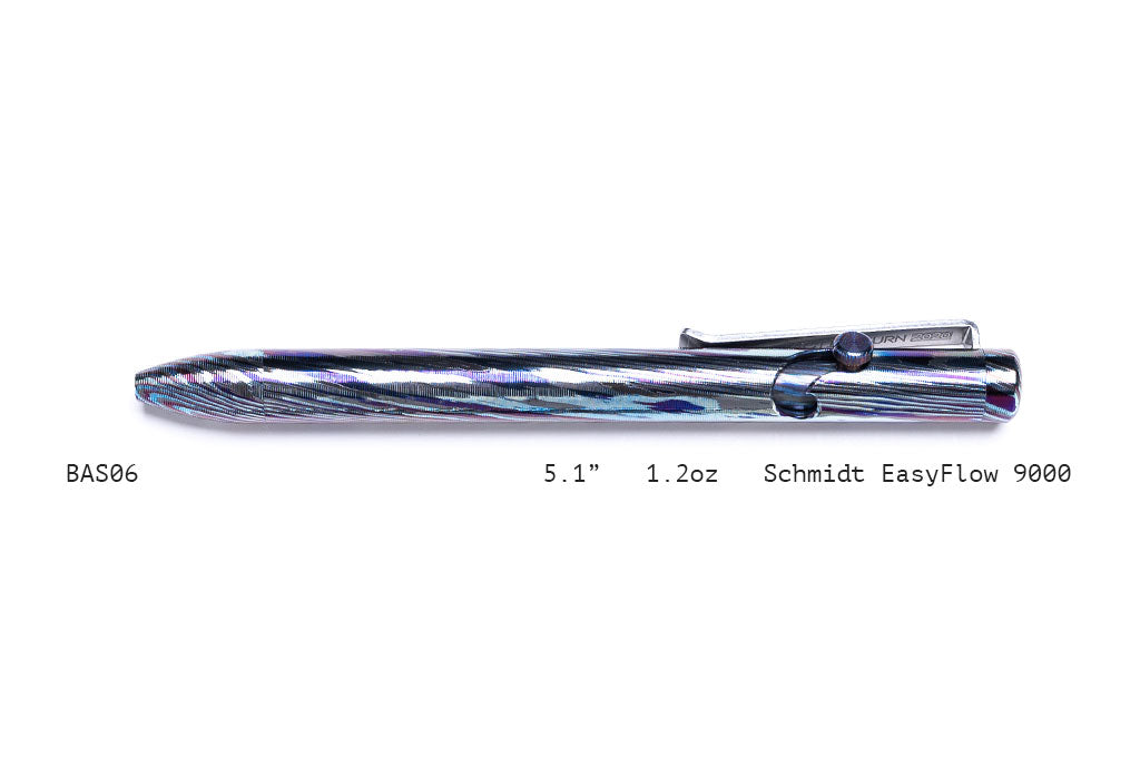 Full Zirconium Damascus Bolt Action Pens