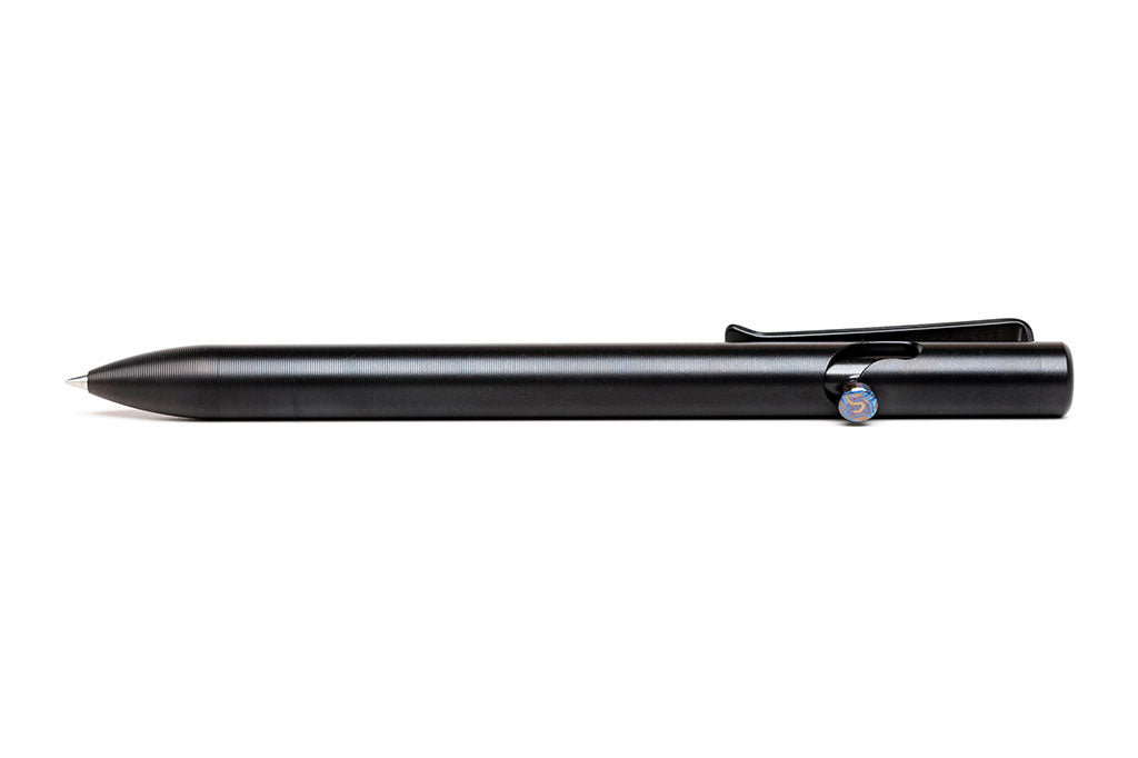 Flare-Shooting Titanium Pen
