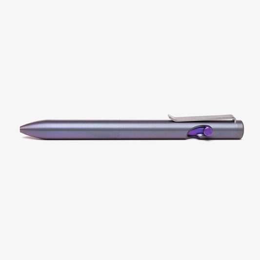 Thick Titanium Dual Tone Bolt Action Pen