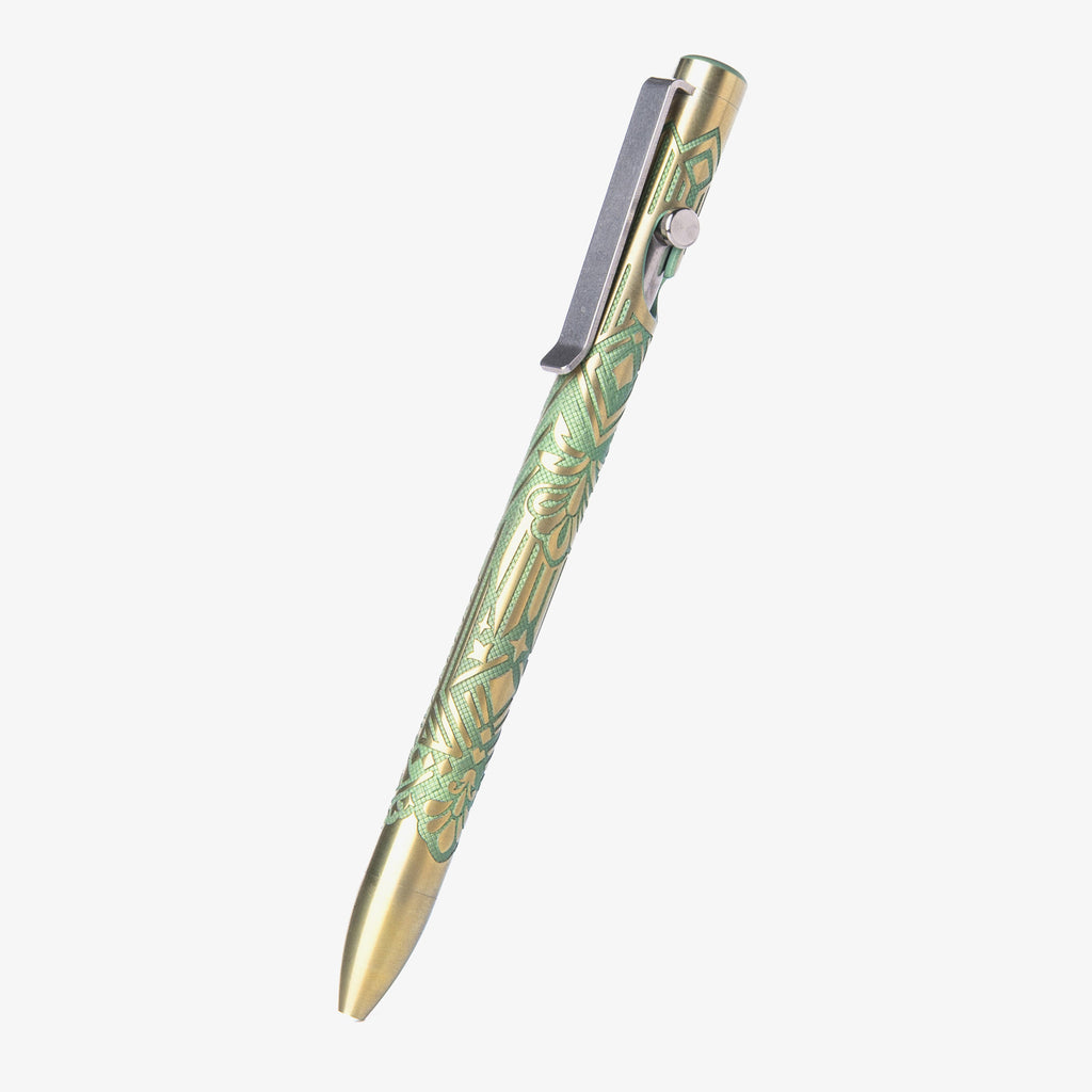 Ti2 Design x Tactile Turn Art Deco Bolt Action Pen
