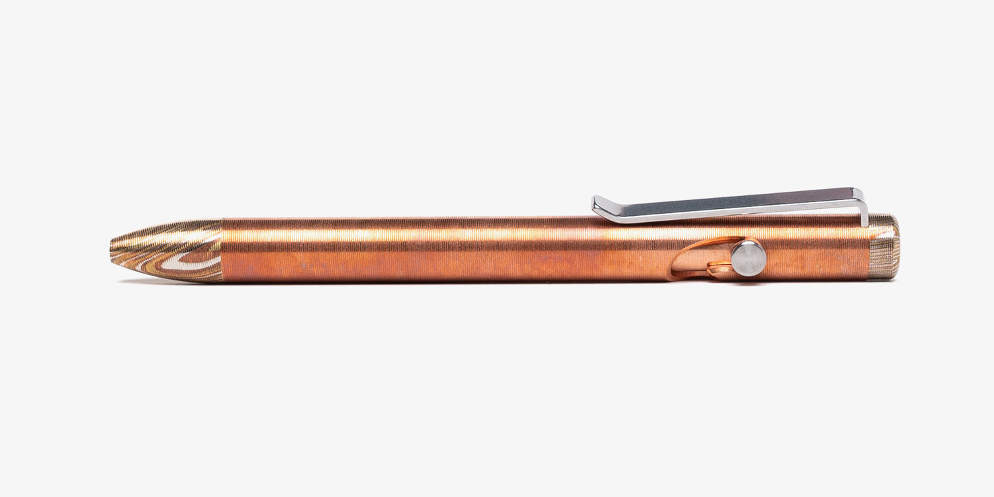 Mokume Gane Bolt Action Pen