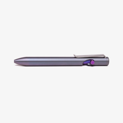 Thick Titanium Dual Tone Bolt Action Pen