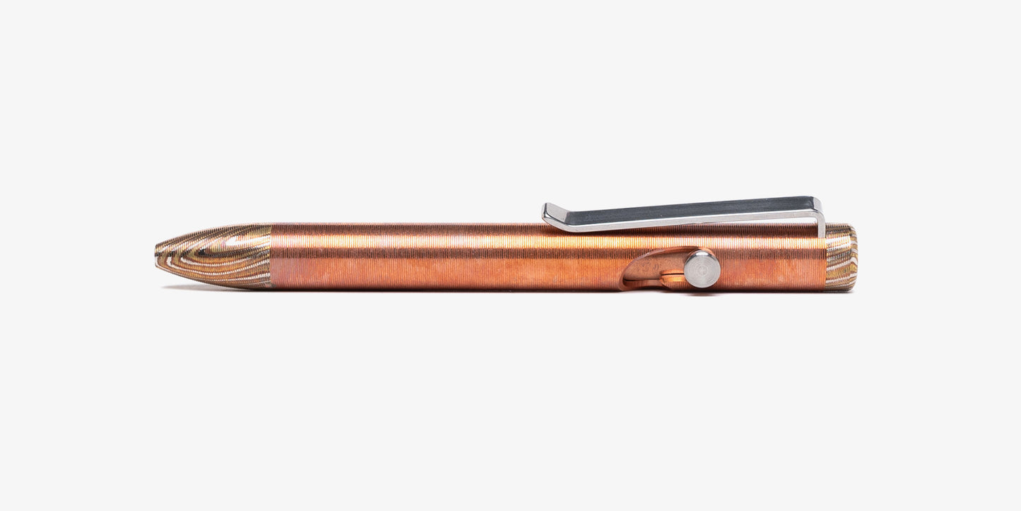 Mokume Gane Bolt Action Pen