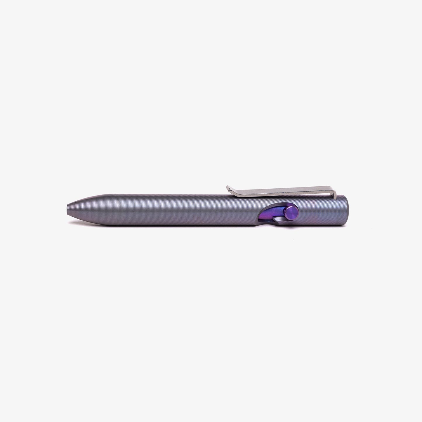 Thick Titanium Dual Tone Bolt Action Pen