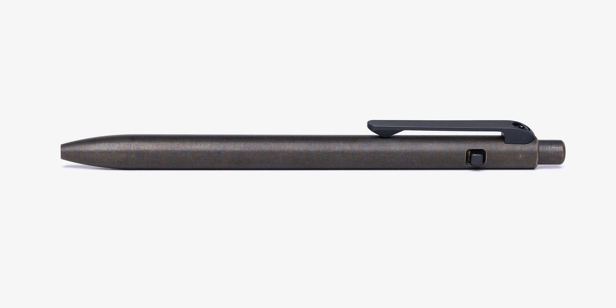 Forced Patina Slim Side Click Pens – Tactile Turn