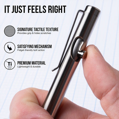 Titanium Bolt Action Pen