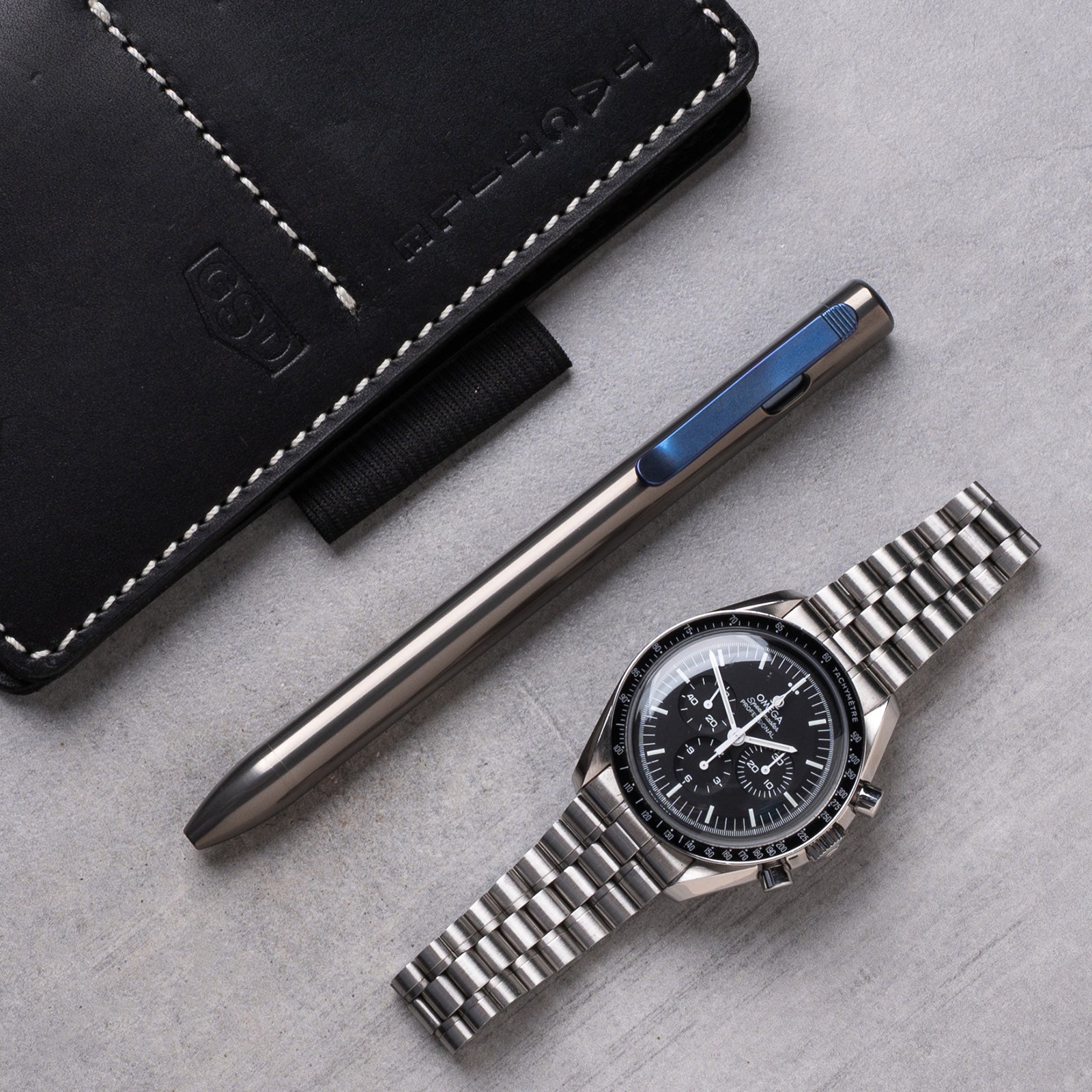 Dark Tumble Clip Action Pen – Tactile Turn