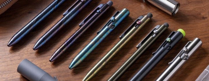Lefty Slim Bolt Action Pen – Tactile Turn
