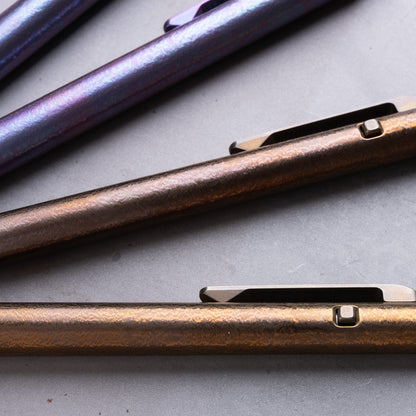 Orange Peel Side Click Pen