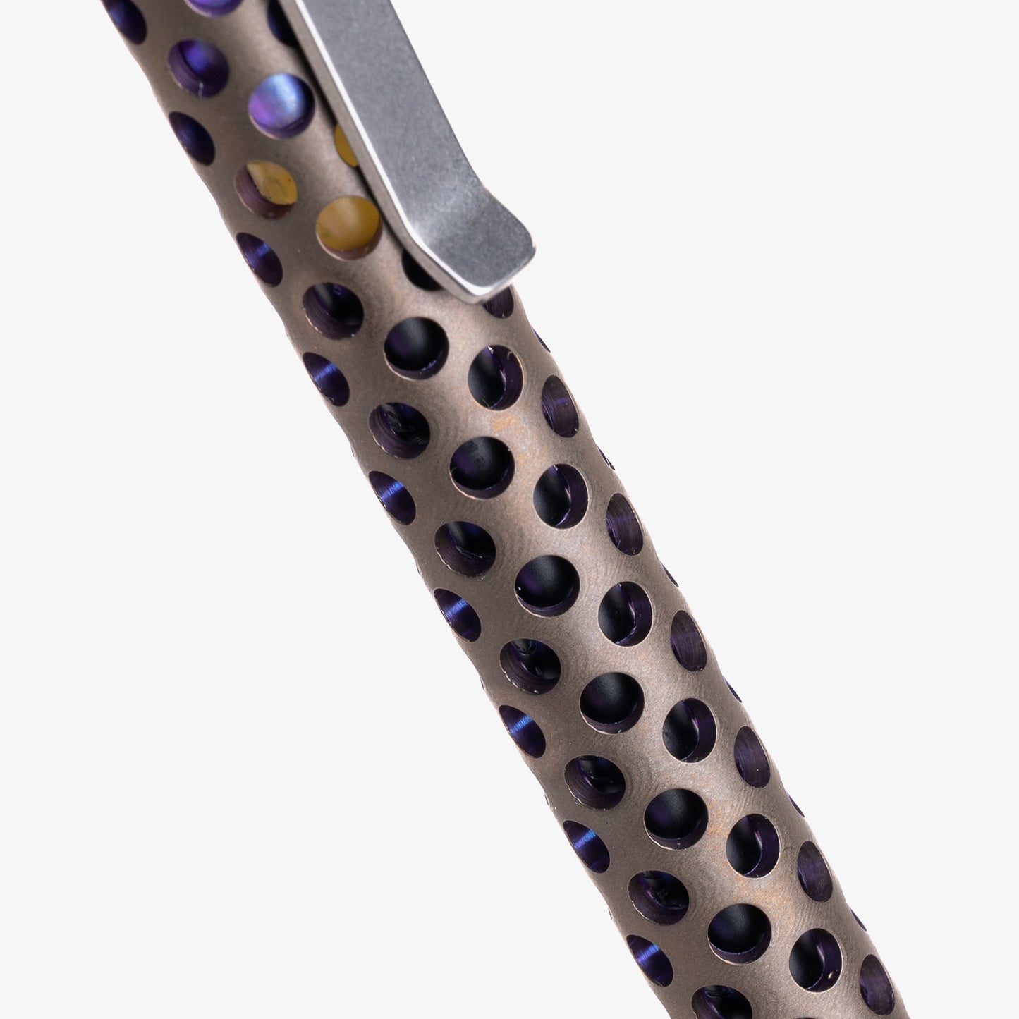 Skeletonized Titanium Bolt Action Pen
