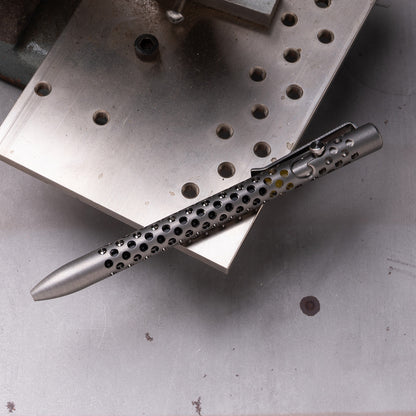 Skeletonized Titanium Bolt Action Pen
