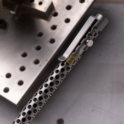 Skeletonized Titanium Bolt Action Pen