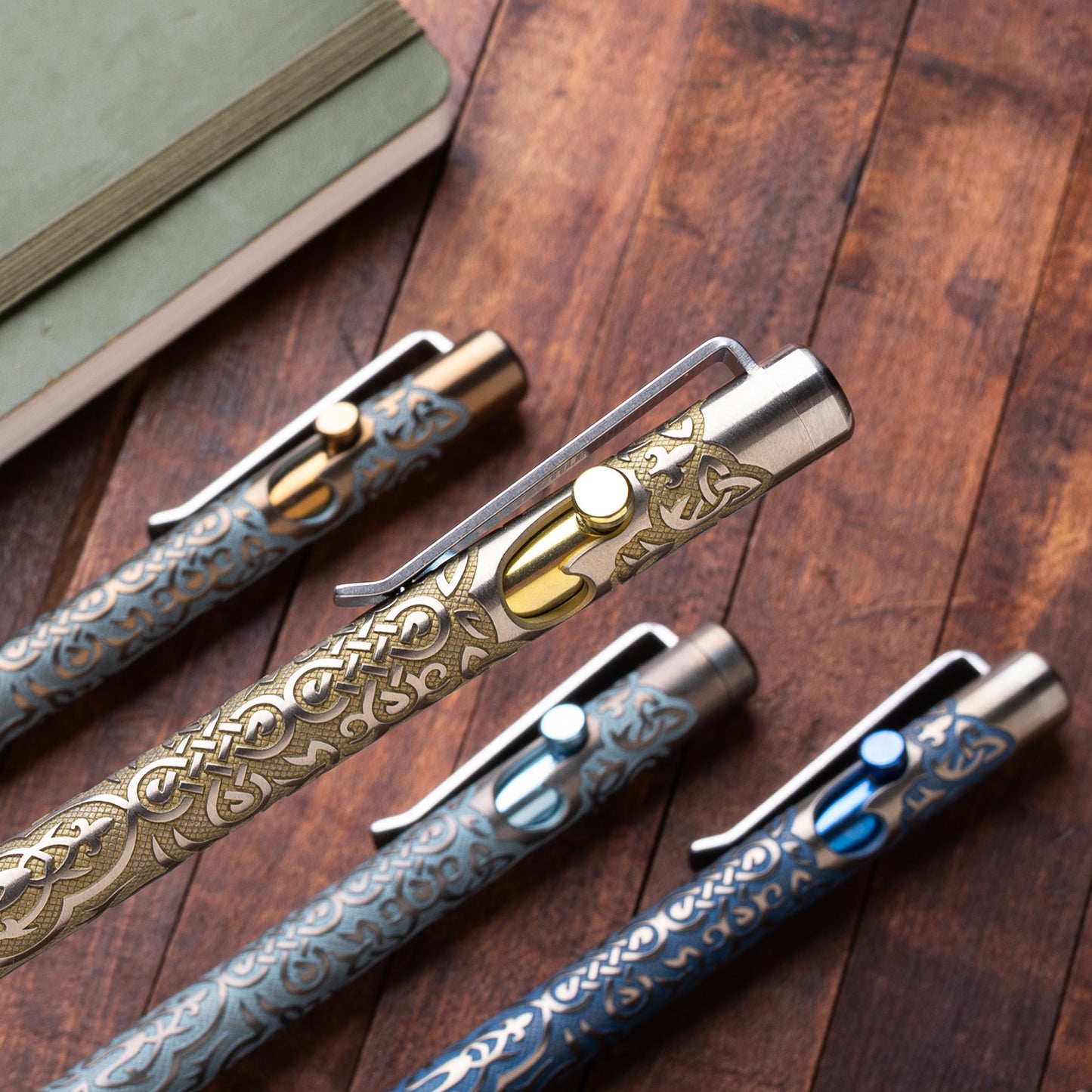 Ti2 Design x Tactile Turn Celtic Bolt Action Pen