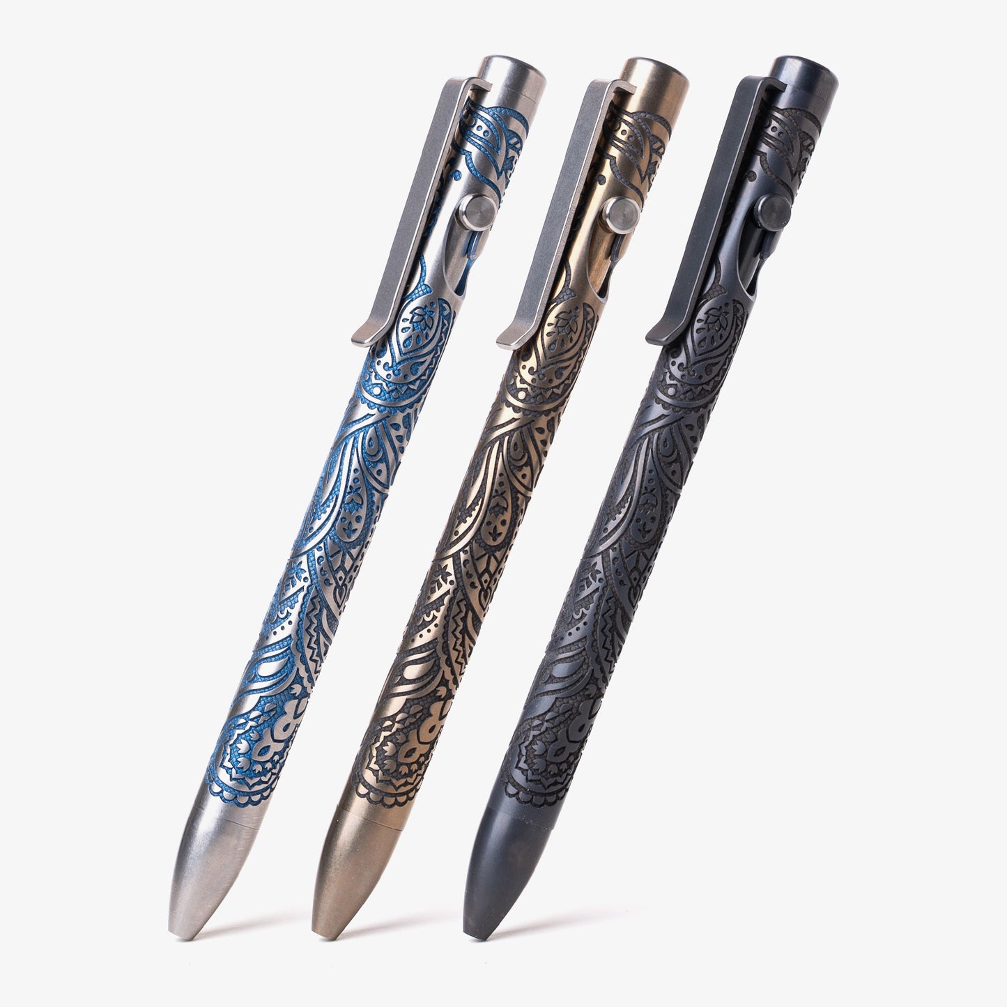Ti2 Design x Tactile Turn Paisley Bolt Action Pen