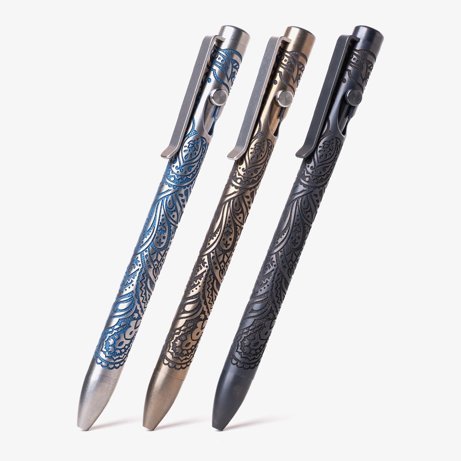 Ti2 Design x Tactile Turn Paisley Bolt Action Pen