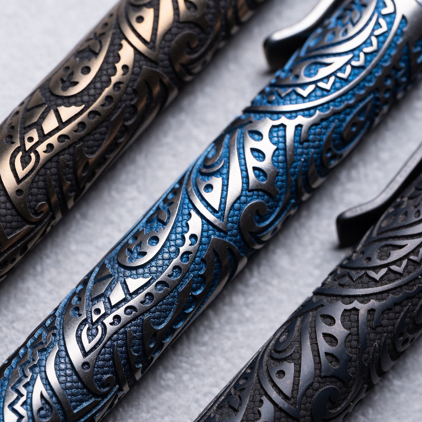 Ti2 Design x Tactile Turn Paisley Bolt Action Pen