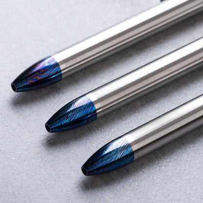 Titanium Damascus Bolt Action Pen