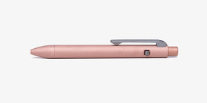 Bead Blasted Copper Side Click Pens