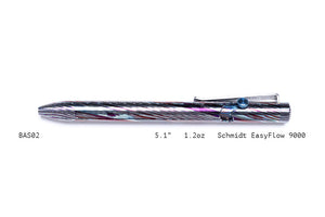 Full Zirconium Damascus Bolt Action Pens