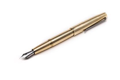 Brass Fountain Pen by Tactile Turn