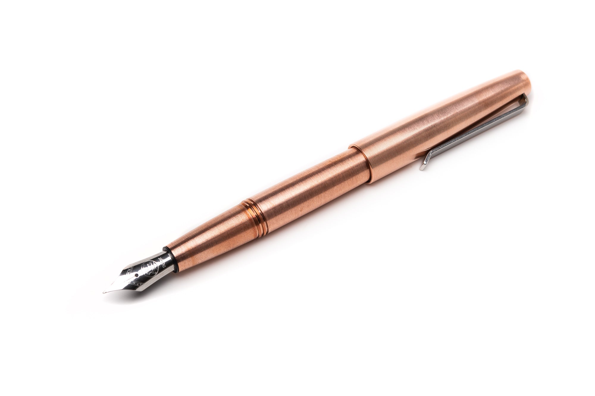 Copper Fountain Pen by Tactile Turn