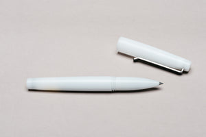 White Rollerball Pen by Tactile Turn